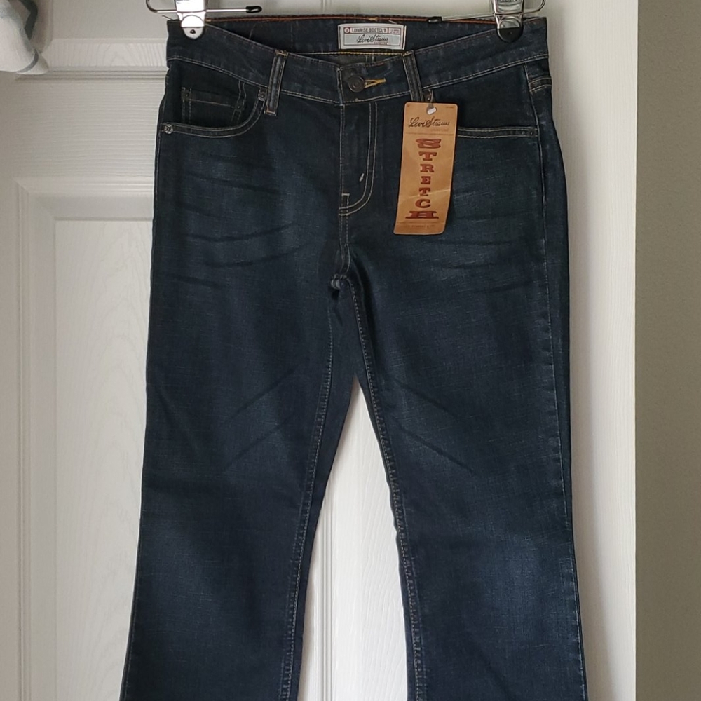 NWT LEVIS BOOTCUT MIDRISE JEANS SIZE 5S
